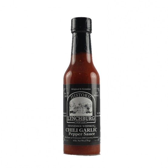 Lynchburg Tennessee Whisky (Jack Daniels) Chilli Garlic Hot Sauce