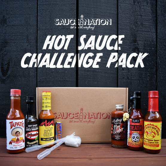 SauceNation  Hot Sauce Challenge Pack