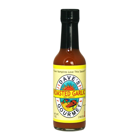 Dave's Roasted Garlic Hot Sauce