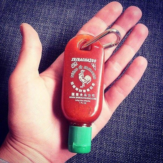 Sriracha Key Ring 1oz