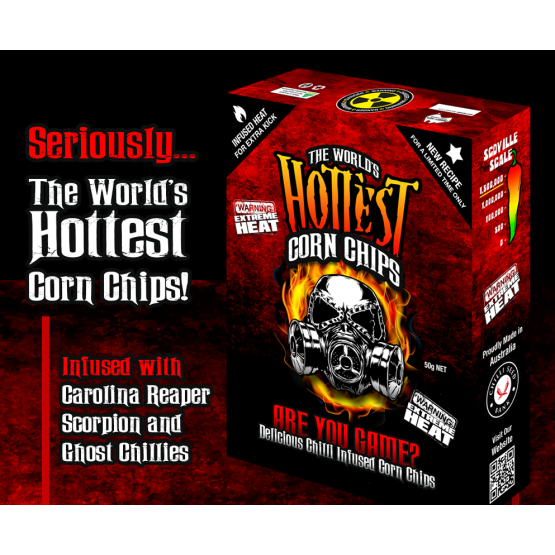 THE WORLDS HOTTEST CORN CHIPS THE WORLDS HOTTEST CORN CHIPS
